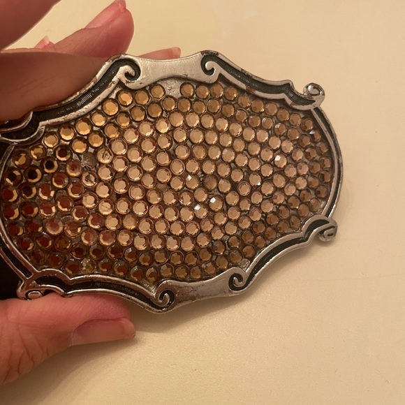 Belt brown stones for woman - Picture 3 of 3